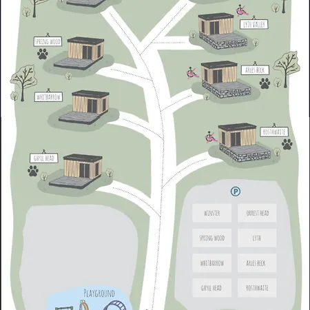 Lake District Woodland Pods - Winster, Bowness-On-Windermere Winster  Exterior photo