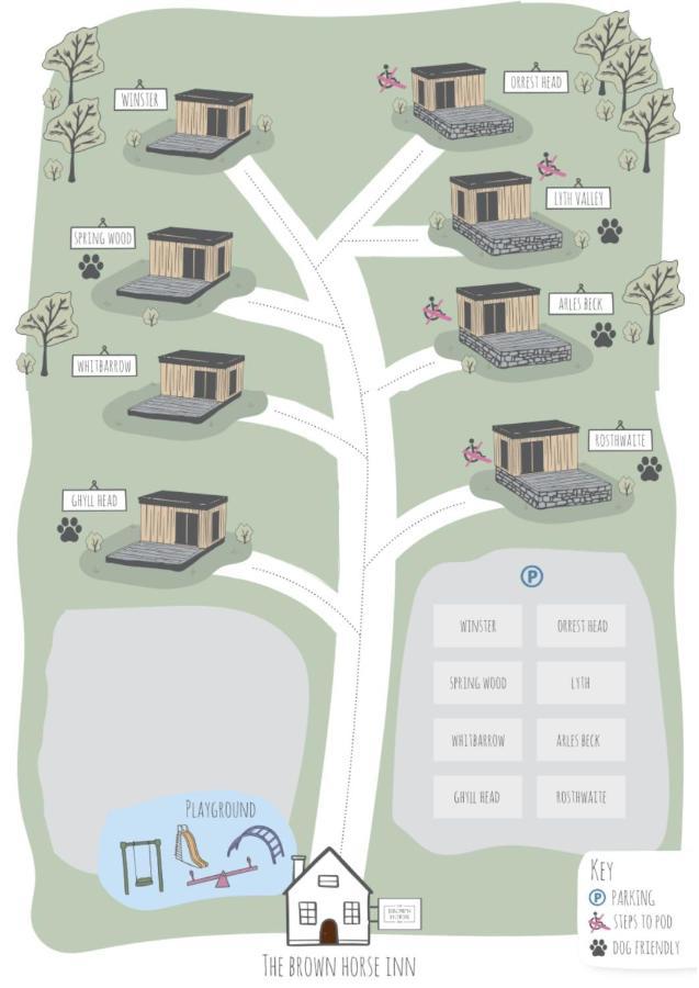 Alojamento de Turismo Selvagem District Woodland Pods - Winster, Bowness-on-windermere Winster (Cumbria)